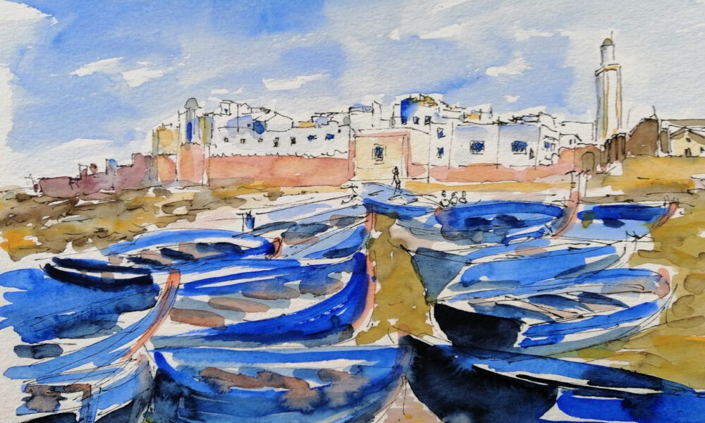 Aquarell von Nowotny