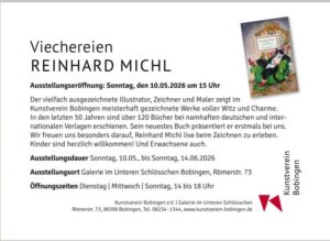 Einladung Reinhard Michl